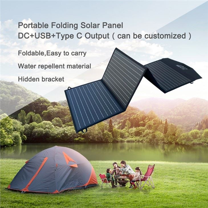 100W Taşınabilir Katlanabilir Güneş Paneli